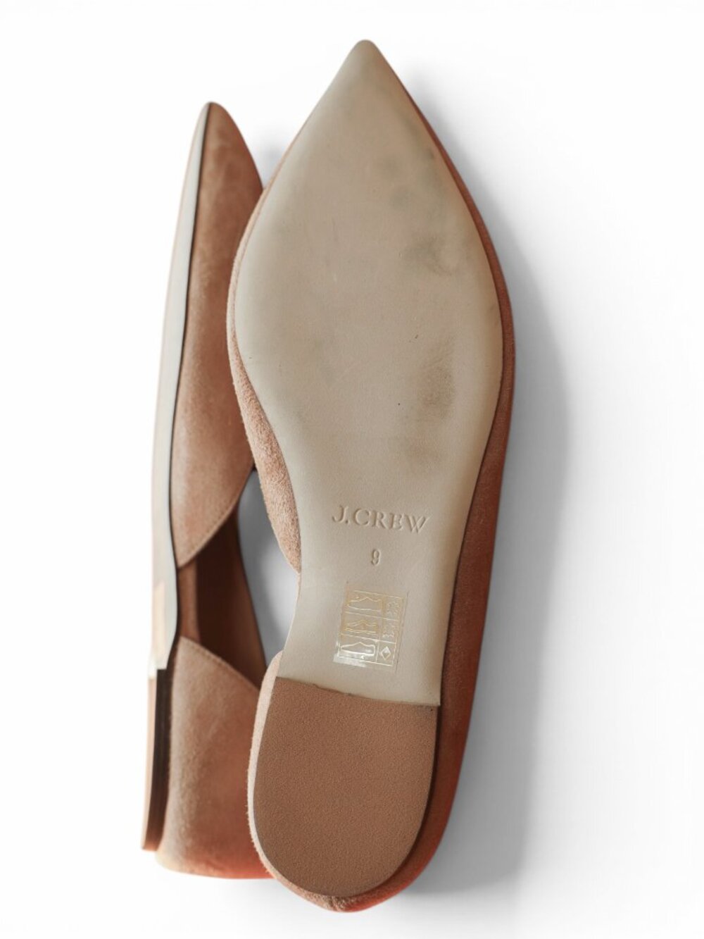 J.Crew Audrey Flats in Suede * Style G0891 * Size 9 - Picture 6 of 6